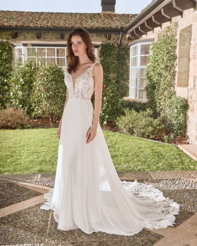 Hochzeitsmode aus Spanien von Alberto Palatchi Brautkleider - Brautmode Rodgau - Say Jess Dein Brautladen für exklusive Brautmode und Accessoires