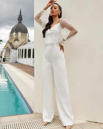 Standesam-Looks: Jumpsuits, Zweiteiler und schlichte Kleider - Brautmode Rodgau - Say Jess Dein Brautladen für exklusive Brautmode und Accessoires