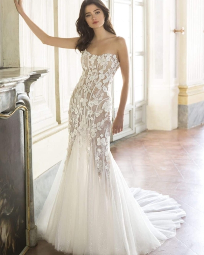 Amerikanisches Hochzeitskleider - Enzoani Brautkleider bei Say Jess Dein Brautladen für exklusive Brautmode und Accessoires