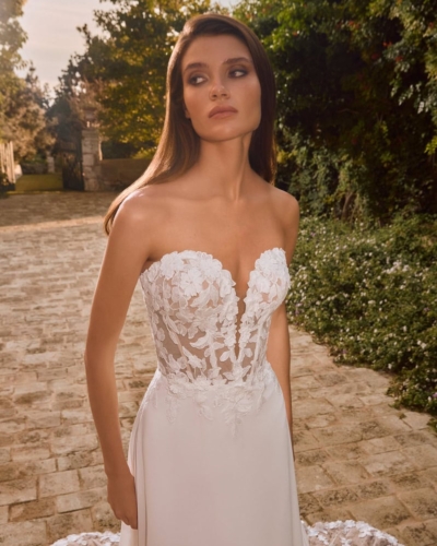 Hochzeitsmode aus Spanien von Alberto Palatchi Brautkleider - Brautmode Rodgau - Say Jess Dein Brautladen für exklusive Brautmode und Accessoires